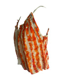 BLUSA LARANJA TIE DYE