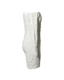 VESTIDO CURTO JUSTO MANGA LONGA OFF