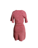 VESTIDO CURTO ELASTANO VERMELHO