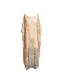 VESTIDO / SAIDA BORDADOS NUDE
