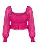 TOP CIGANINHA ROSA