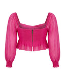 TOP CIGANINHA ROSA