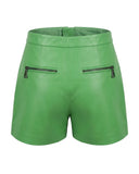 SHORTS COURO VERDE