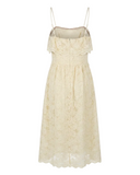 VESTIDO RENDA CREME